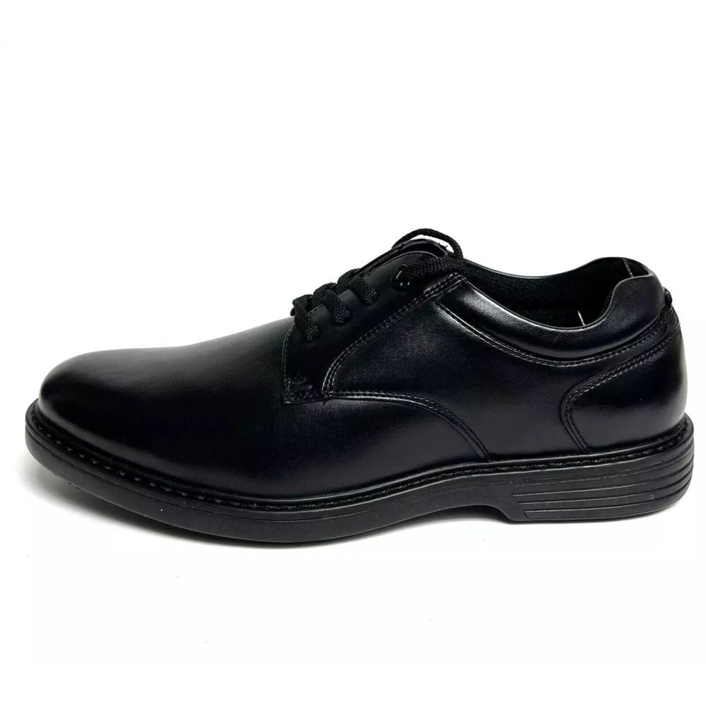 Nunn Bush Men’s Wade, Plain Toe Oxford Black, Size 7.5 M.